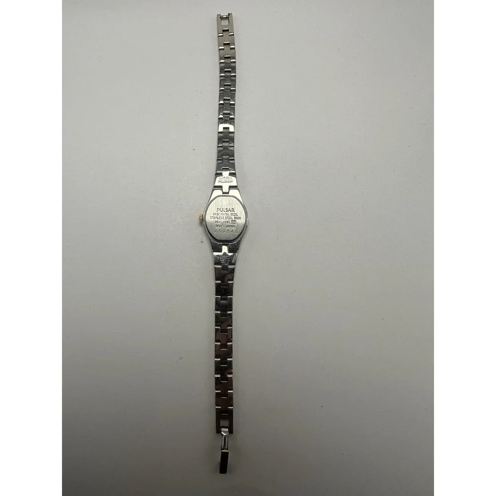 Pulsar V811-2280 Ladies Watch New Battery 17MM 6.25